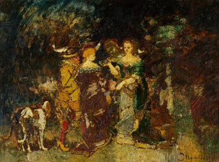 Adolphe Monticelli - In the Park.webp