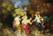 Kuusi uimaria - Adolphe Monticelli — näkymä teoksesta