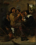 Tupakoitsijat - Adriaen Brouwer — näkymä teoksesta