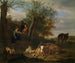 Le joueur de flûte - Adriaen van de Velde — näkymä teoksesta
