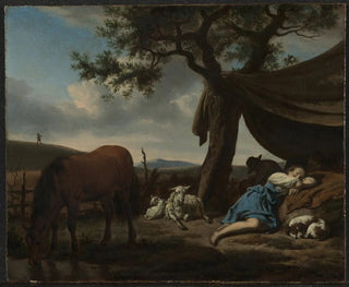 Bergers endormis - Adriaen van de Velde — näkymä teoksesta