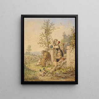 Adrian Ludwig Richter - Spring Has Arrived.webp