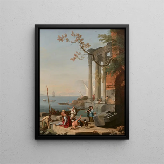 Adrien Manglard - Rivage mditerranen anim de marchands.webp