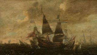 Aert Anthonisz - Sea battle.webp