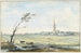 Le Village de 's-Gravezande - Aert Schouman — näkymä teoksesta