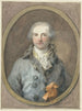 Portrait d'un gentleman dans un cadre ovale - Aert Schouman — näkymä teoksesta