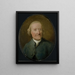 Autoportrait - Aert Schouman — kehystetty taideteos seinällä