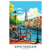 Juliste Amsterdam Vintage