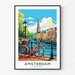 Juliste Amsterdam Vintage