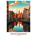 Juliste Amsterdam syksy