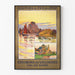 Juliste Barfleur vintage – Val de Saire ja vanhat normanniset myllyt
