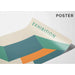 Juliste Bauhaus - Perspektiivinen konstruktivismi
