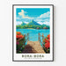 Juliste Bora-Bora Polynésie française Vintage