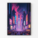 Juliste Cyberpunk New York Citystä