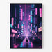 Tokyo Cyberpunk -juliste — teoksen seinäesittely