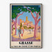 Juliste Grasse Vintage