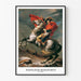 Juliste "Napoléon 1er Bonaparte franchissant le Grand-Saint-Bernard" par Jacques-Louis David