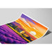 Juliste Provence Vintage auringonlaskussa