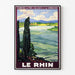 Juliste Rhin Vintage