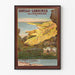 Juliste Urville-Landemer vintage – La Hague pittoresque près de Cherbourg