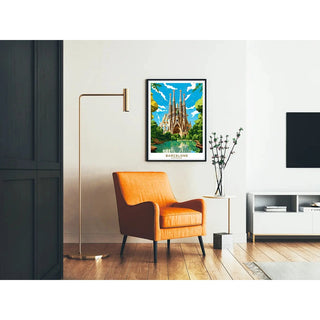 Affiche Vintage Barcelone