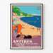Vintagejuliste - Antibes