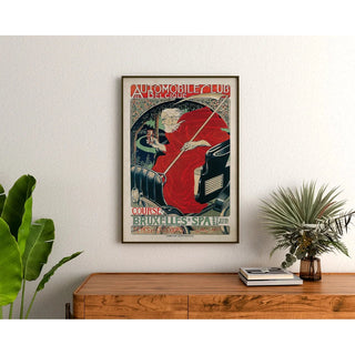 Affiche vintage - Automobile Club de Belgique de Georges Gaudy