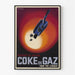 Vintage juliste - Charbon Coke de Gaz de R. de Valerio