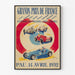 Juliste vintage - Ranskan Grand Prix:t, Pau 1952