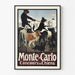 Vintagejuliste - Monte-Carlo, Koira-kilpailu - Jules-Alexandre Grün