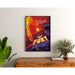 Vintage NASA juliste - Flares of Fury 2020