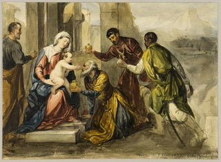 Adoration des Mages - Après Bonifacio Veronese — näkymä teoksesta