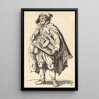 After Jacques Callot - The HurdyGurdy Player.webp