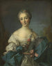 Portrait d'une jeune femme - Après Jean-Marc Nattier — näkymä teoksesta