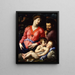 La Sainte Famille Panciatichi - Agnolo Bronzino — kehystetty taideteos seinällä