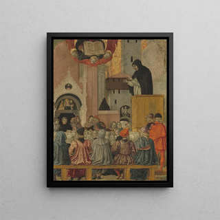 Agnolo degli Erri - A Dominican Preaching.webp