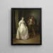 La Danse - Aimé Gabriel Adolphe Bourgoin — kehystetty taideteos seinällä