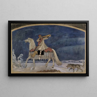 Akseli GallenKallela - Kullervo Sets Off For Battle.webp