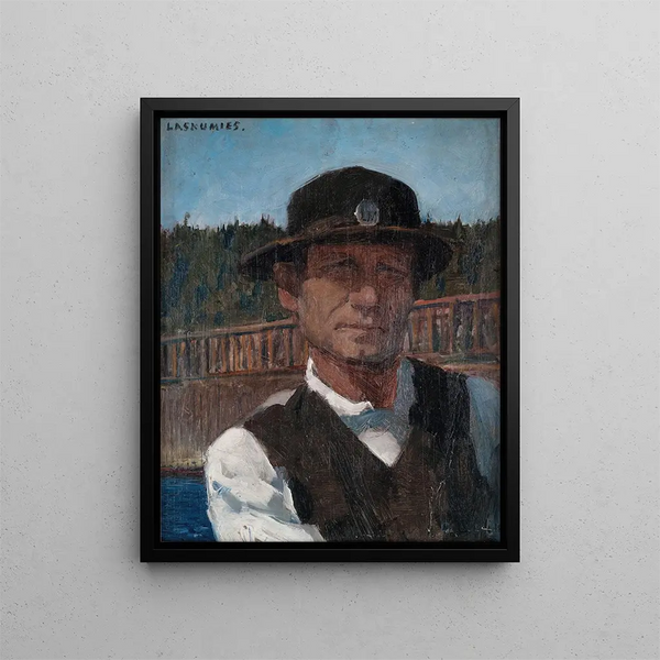 Facturateur - Akseli Gallen-Kallela — kehystetty taideteos seinällä