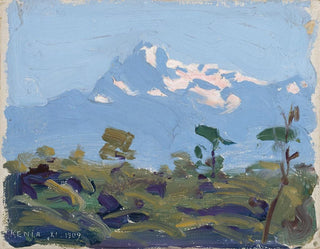 Mont Kenya - Akseli Gallen-Kallela — näkymä teoksesta