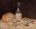 Luontokuvan still life uudella viinillä - Albert Anker — näkymä teoksesta