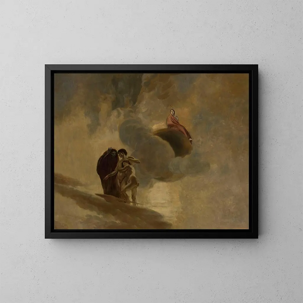 La Pensée - Albert Besnard — kehystetty taideteos seinällä