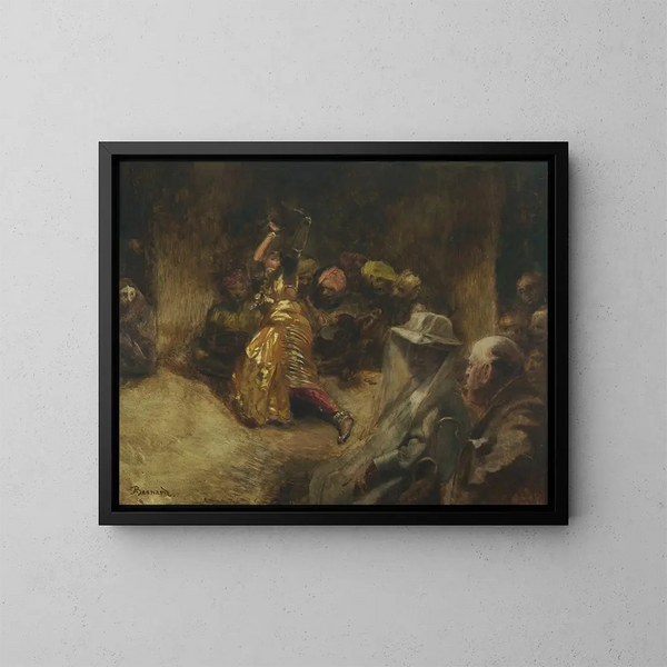 La bayadère - Albert Besnard — kehystetty taideteos seinällä