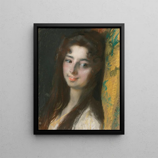 Albert Besnard - Portrait Of A Lady.webp