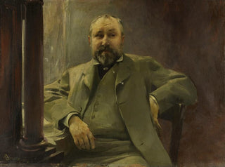 Portrait de Francis Magnard - Albert Besnard — näkymä teoksesta