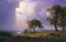 Californian kevätmaalaus - Albert Bierstadt — näkymä teoksesta