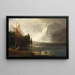 Estes Parkin Colorado Whytes Lake - Albert Bierstadt — kehystetty taideteos seinällä