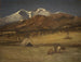 Campement indien au crépuscule - Albert Bierstadt — näkymä teoksesta