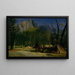 Californian intiaanikunnan neuvoston maalaus - Albert Bierstadt — kehystetty taideteos seinällä