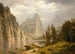 Yliverho Mercedjoen laakso Yosemite - Albert Bierstadt — näkymä teoksesta